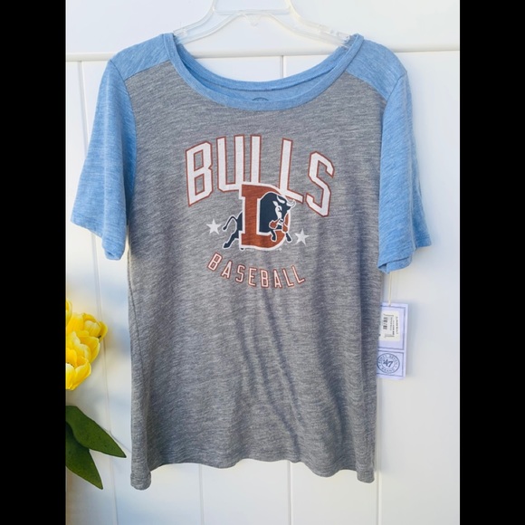 Xlarge NWT short sleeve top Durham bulls baseball - Picture 3 of 7